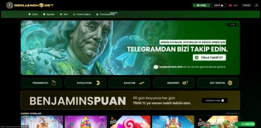 BenjaminsBet Güncel Giriş Adresi – 2025 Yeni Link ve Güvenli Erişim