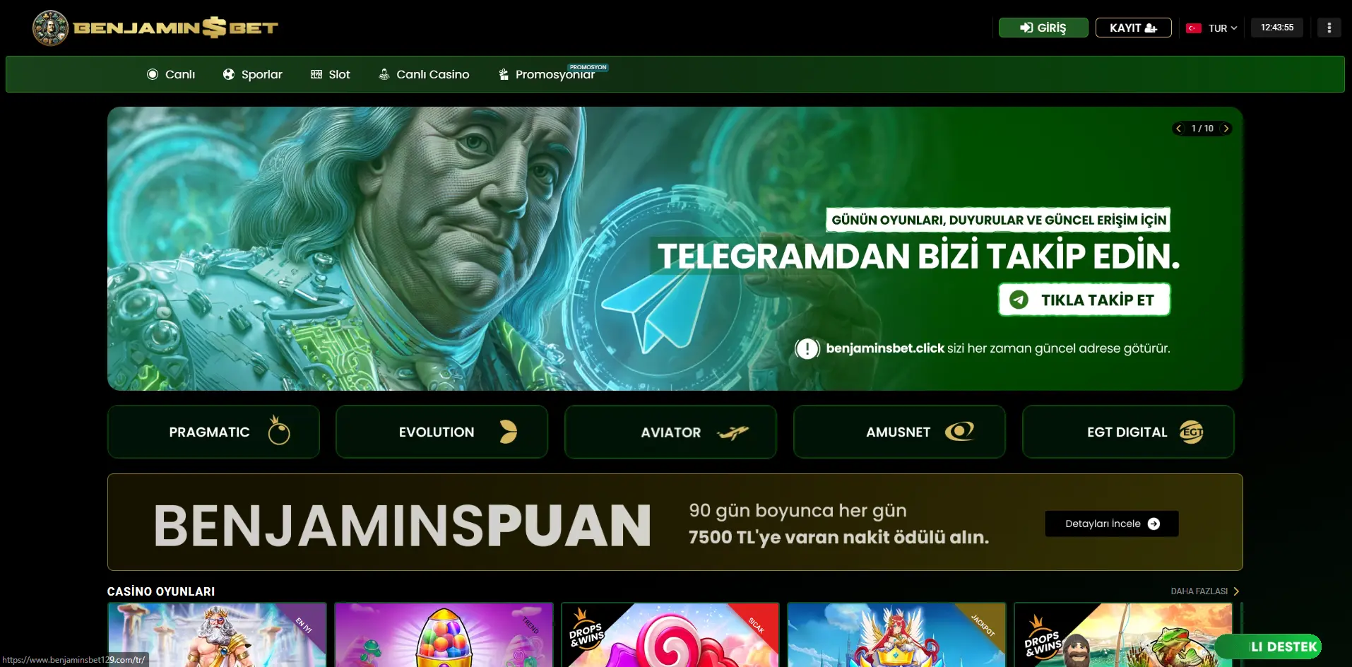 BenjaminsBet Güncel Giriş Adresi – 2025 Yeni Link ve Güvenli Erişim