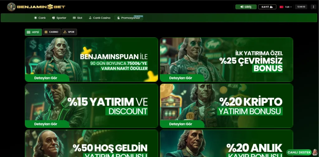 BenjaminsBet Güncel Giriş Adresi – 2025 Yeni Link ve Güvenli Erişim